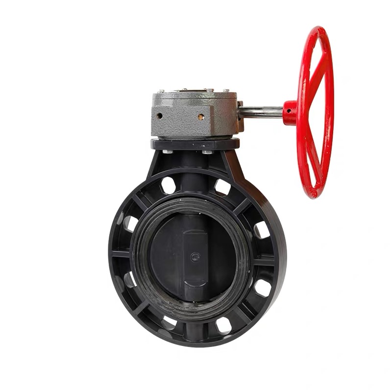 PVC蝶阀
工作压力1.0Mpa